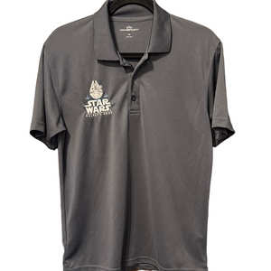 Vansport Men's Black Star Wars Polo Shirt